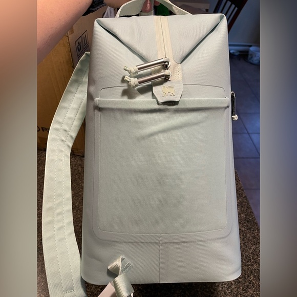 NEW Stanley Madeleine Mini Backpack Cooler Seafoam Thermal Bag 13.2L (14Qt) - Picture 9 of 16